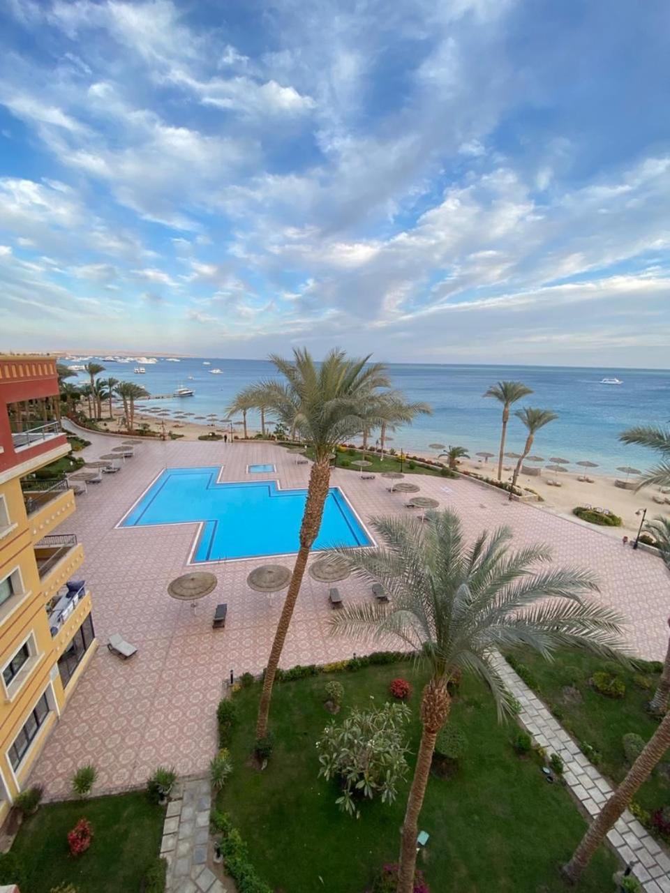 Esplanada Hotel Apartments Hurghada Exterior foto